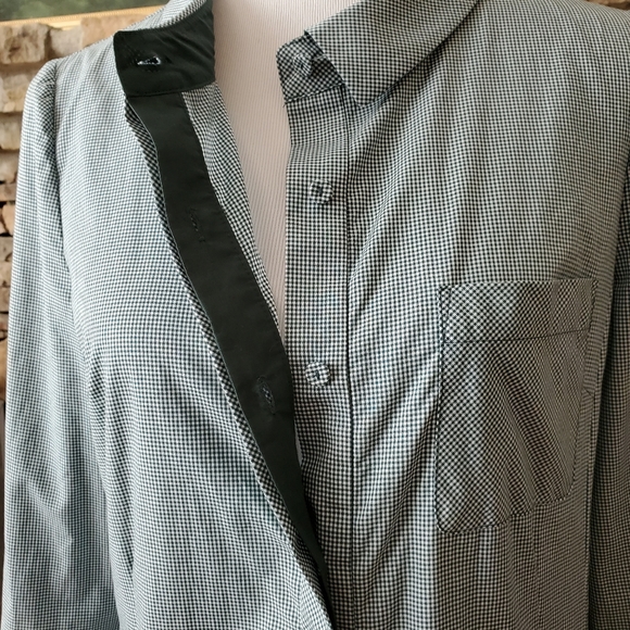 🆕Anne Klein Cotton Checkered pattern 3/4 sleeves Tunic Dresses - Picture 4 of 16